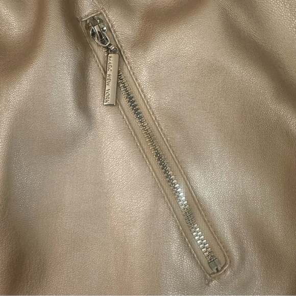 NWT Lt Pink Metallic Cyber Punk Y2K Skirt Glam Grunge Coquette Fairy BohoChic - Picture 5 of 8